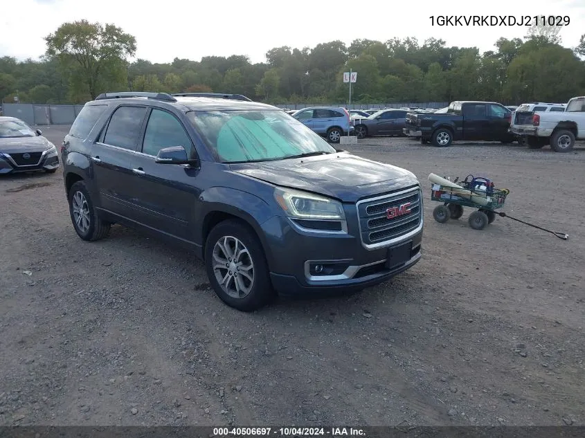 2013 GMC Acadia Slt-1 VIN: 1GKKVRKDXDJ211029 Lot: 40506697