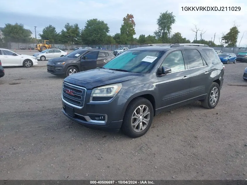 2013 GMC Acadia Slt-1 VIN: 1GKKVRKDXDJ211029 Lot: 40506697