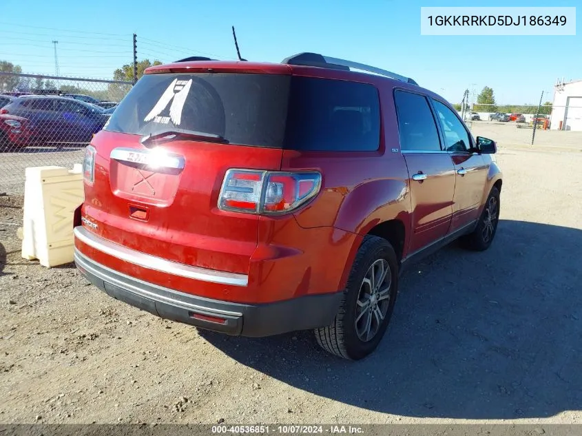 2013 GMC Acadia Slt-1 VIN: 1GKKRRKD5DJ186349 Lot: 40536851