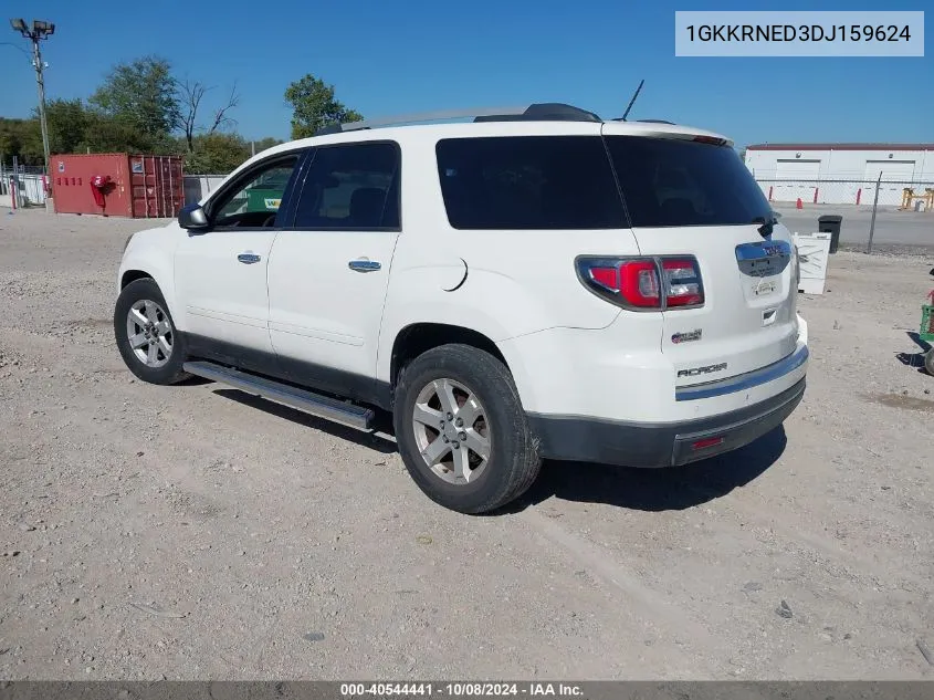 2013 GMC Acadia Sle-1 VIN: 1GKKRNED3DJ159624 Lot: 40544441