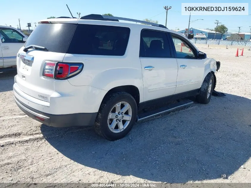 2013 GMC Acadia Sle-1 VIN: 1GKKRNED3DJ159624 Lot: 40544441