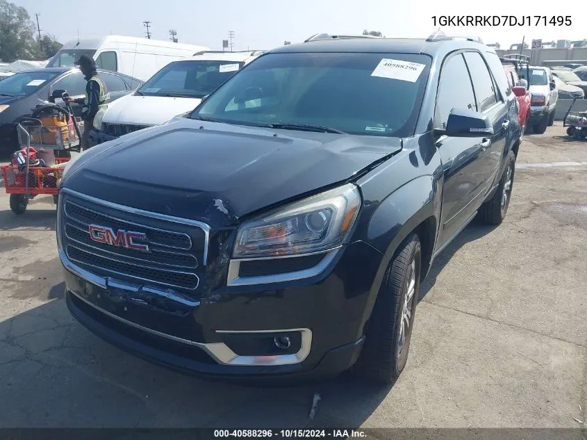 2013 GMC Acadia Slt-1 VIN: 1GKKRRKD7DJ171495 Lot: 40588296