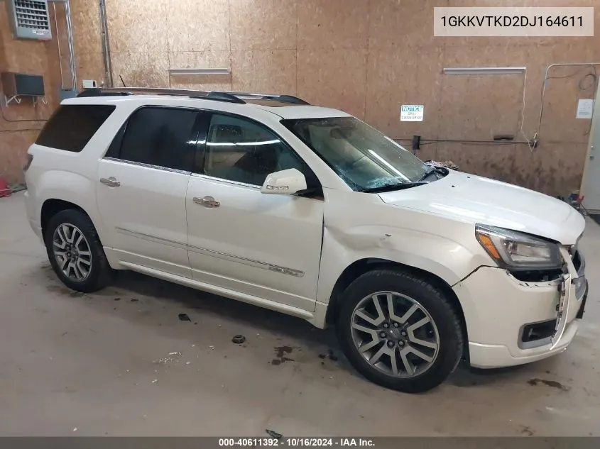 1GKKVTKD2DJ164611 2013 GMC Acadia Denali