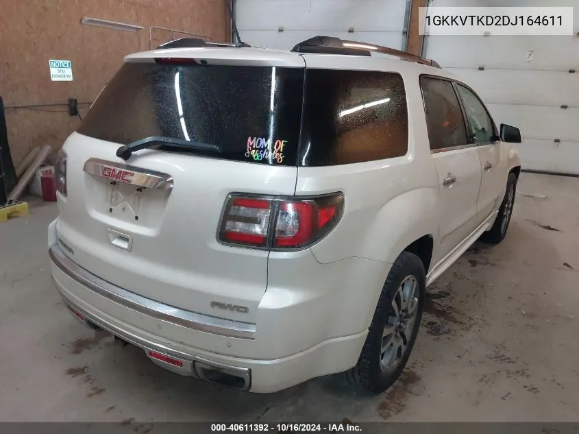 1GKKVTKD2DJ164611 2013 GMC Acadia Denali