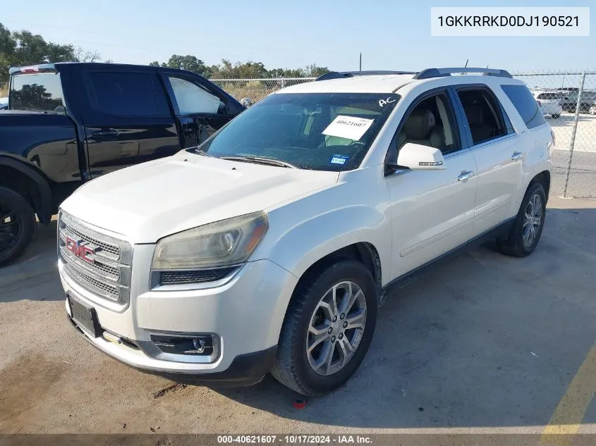 1GKKRRKD0DJ190521 2013 GMC Acadia Slt-1