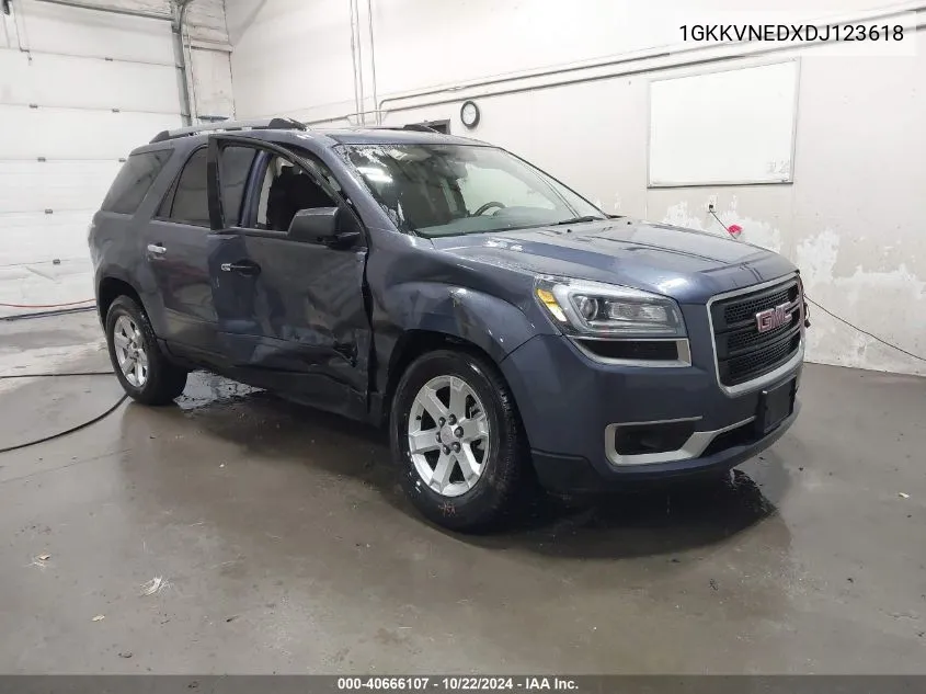 2013 GMC Acadia Sle-1 VIN: 1GKKVNEDXDJ123618 Lot: 40666107