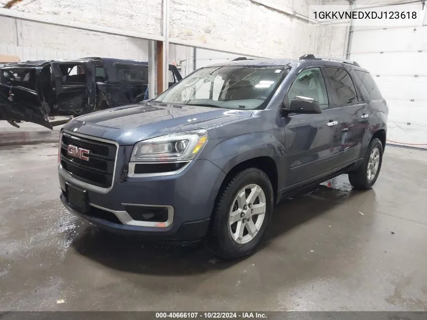 2013 GMC Acadia Sle-1 VIN: 1GKKVNEDXDJ123618 Lot: 40666107