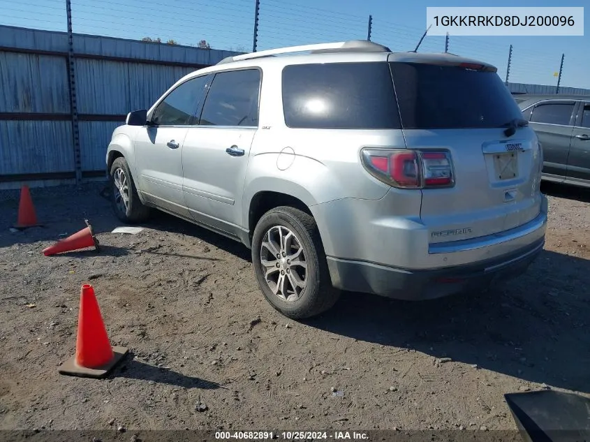 2013 GMC Acadia Slt-1 VIN: 1GKKRRKD8DJ200096 Lot: 40682891