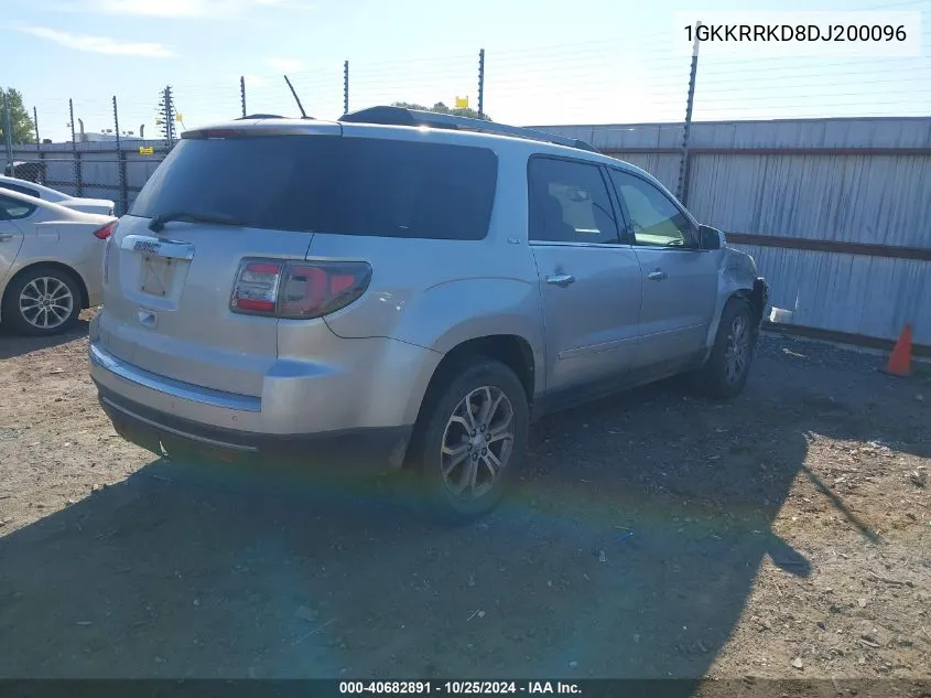 2013 GMC Acadia Slt-1 VIN: 1GKKRRKD8DJ200096 Lot: 40682891