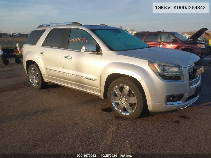 2013 GMC Acadia Denali VIN: 1GKKVTKD0DJ254842 Lot: 40700921