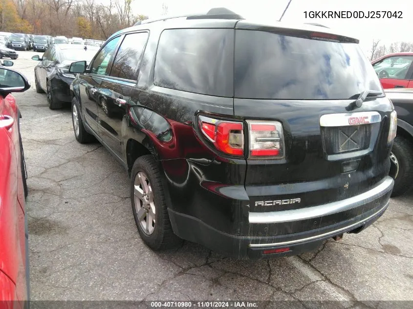 2013 GMC Acadia Sle-1 VIN: 1GKKRNED0DJ257042 Lot: 40710980