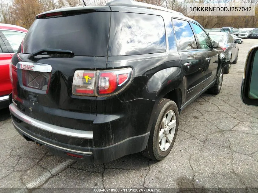 2013 GMC Acadia Sle-1 VIN: 1GKKRNED0DJ257042 Lot: 40710980