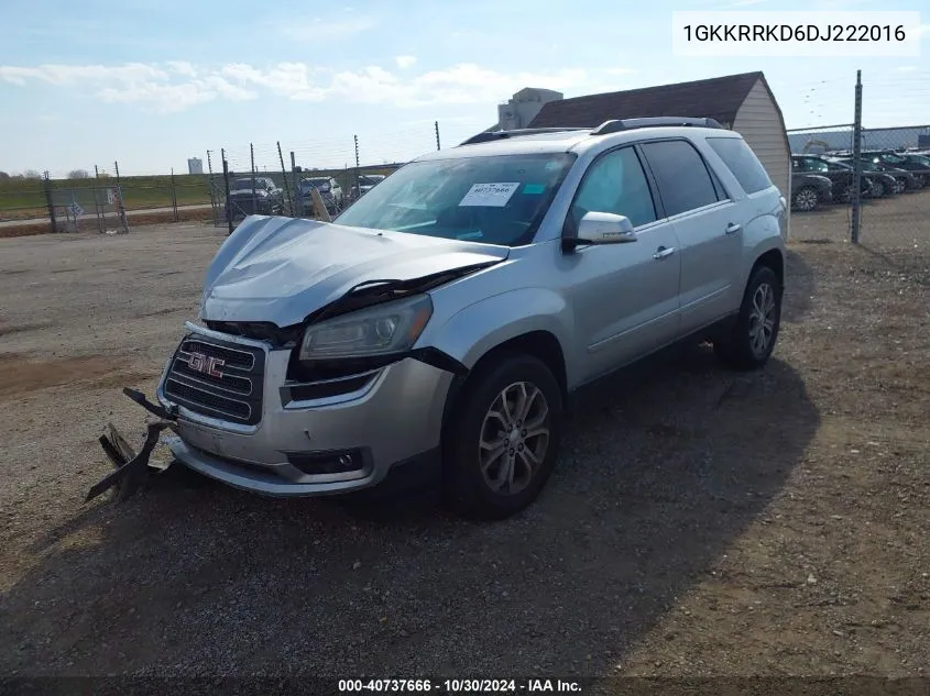 1GKKRRKD6DJ222016 2013 GMC Acadia Slt-1