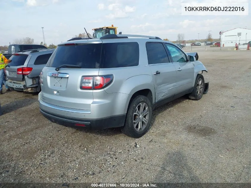 2013 GMC Acadia Slt-1 VIN: 1GKKRRKD6DJ222016 Lot: 40737666