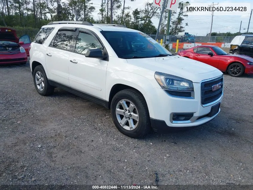 2013 GMC Acadia Sle-1 VIN: 1GKKRNED6DJ234428 Lot: 40832446