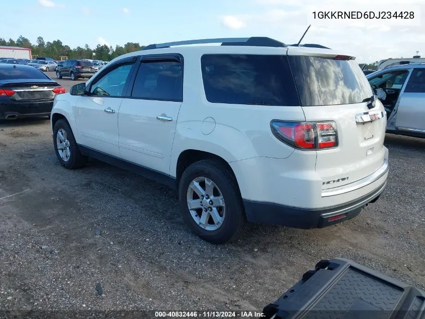 2013 GMC Acadia Sle-1 VIN: 1GKKRNED6DJ234428 Lot: 40832446