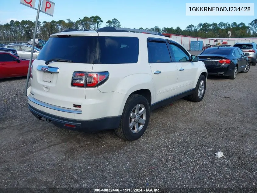 2013 GMC Acadia Sle-1 VIN: 1GKKRNED6DJ234428 Lot: 40832446