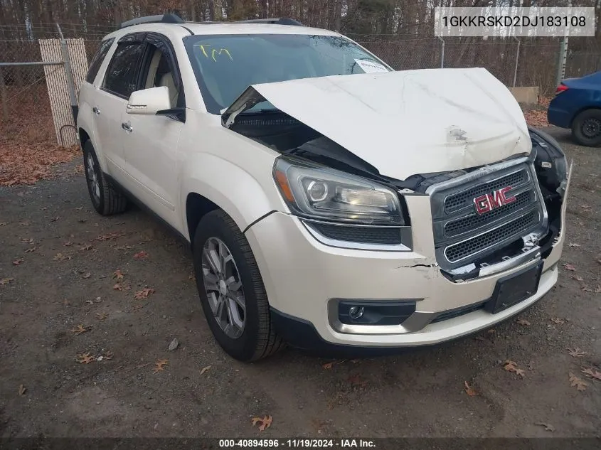 2013 GMC Acadia Slt-2 VIN: 1GKKRSKD2DJ183108 Lot: 40894596