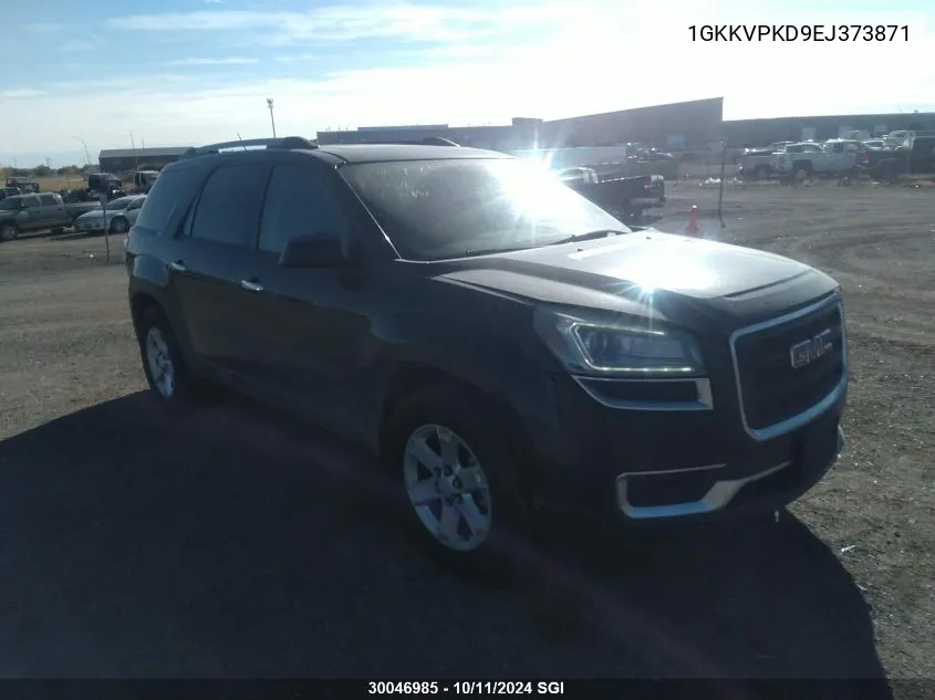 1GKKVPKD9EJ373871 2014 GMC Acadia Sle