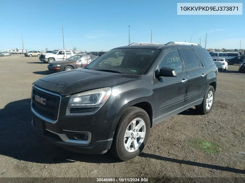 2014 GMC Acadia Sle VIN: 1GKKVPKD9EJ373871 Lot: 30046985