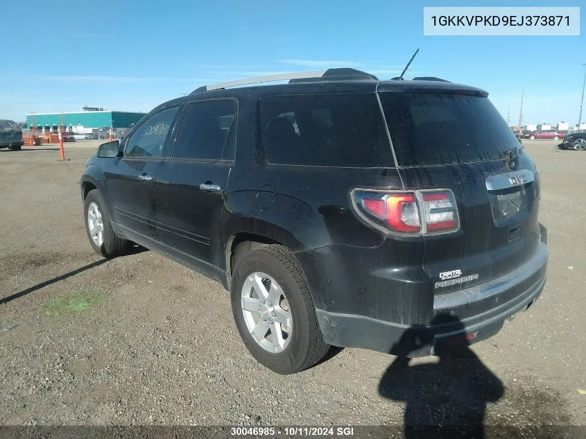 2014 GMC Acadia Sle VIN: 1GKKVPKD9EJ373871 Lot: 30046985