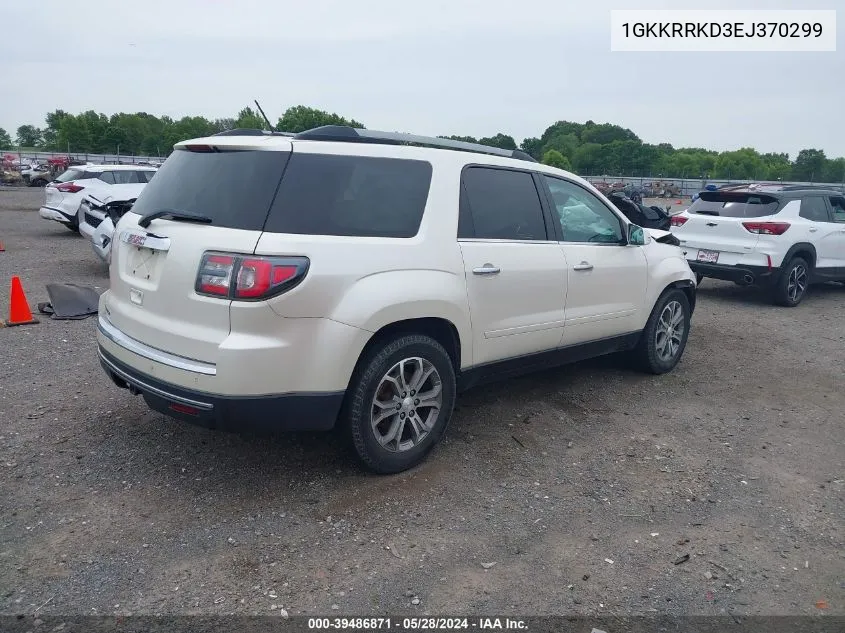 1GKKRRKD3EJ370299 2014 GMC Acadia Slt-1