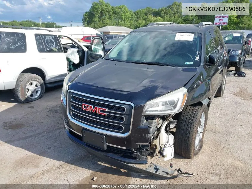 2014 GMC Acadia Slt-2 VIN: 1GKKVSKD7EJ290586 Lot: 39620757