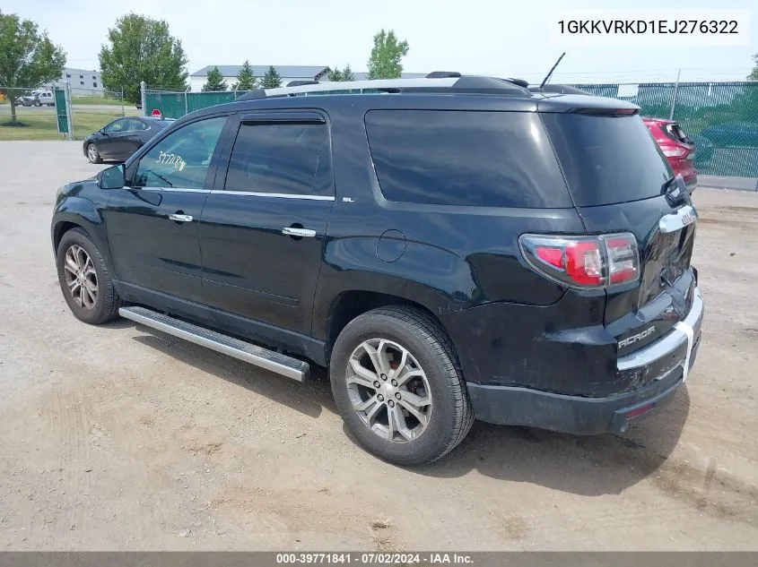 1GKKVRKD1EJ276322 2014 GMC Acadia Slt-1