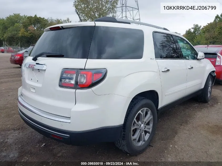 2014 GMC Acadia Slt-1 VIN: 1GKKRRKD4EJ206799 Lot: 39830018