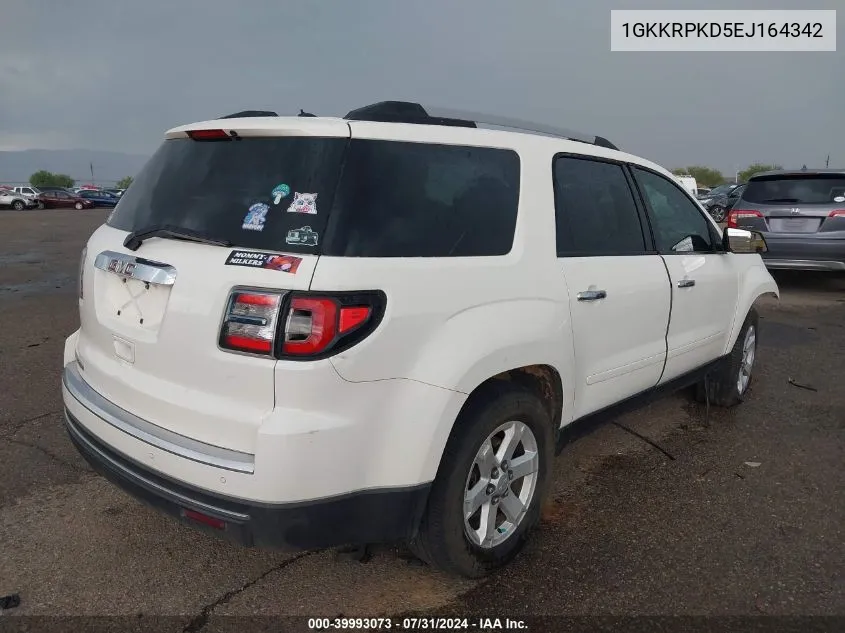 1GKKRPKD5EJ164342 2014 GMC Acadia Sle-2