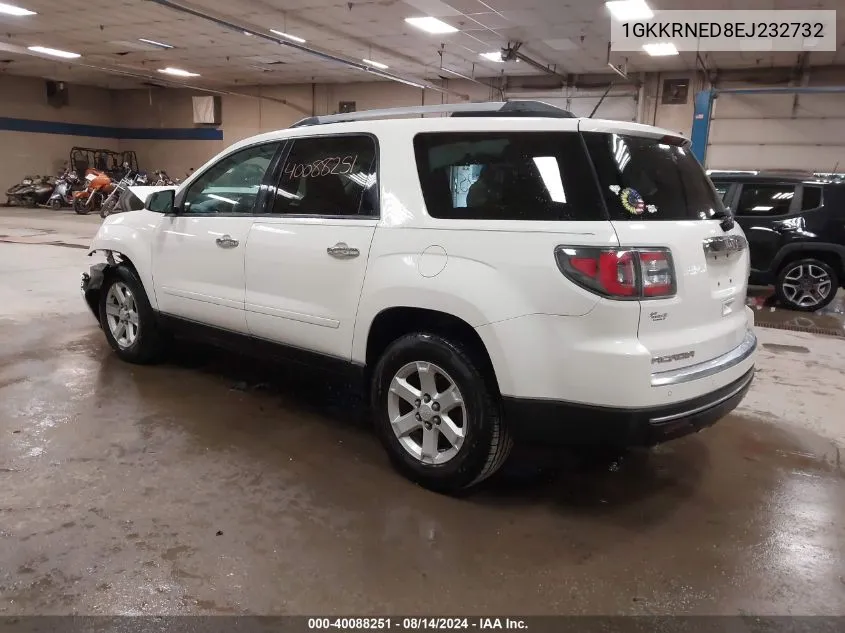 2014 GMC Acadia Sle-1 VIN: 1GKKRNED8EJ232732 Lot: 40088251