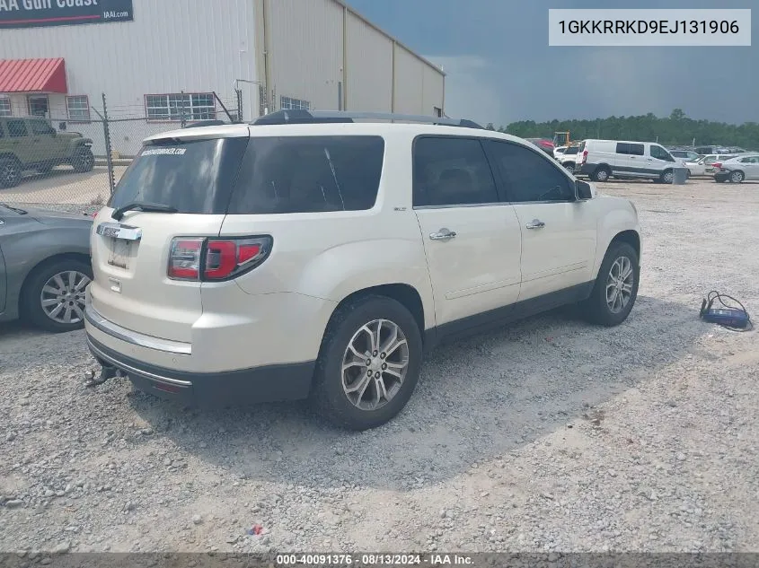 1GKKRRKD9EJ131906 2014 GMC Acadia Slt-1