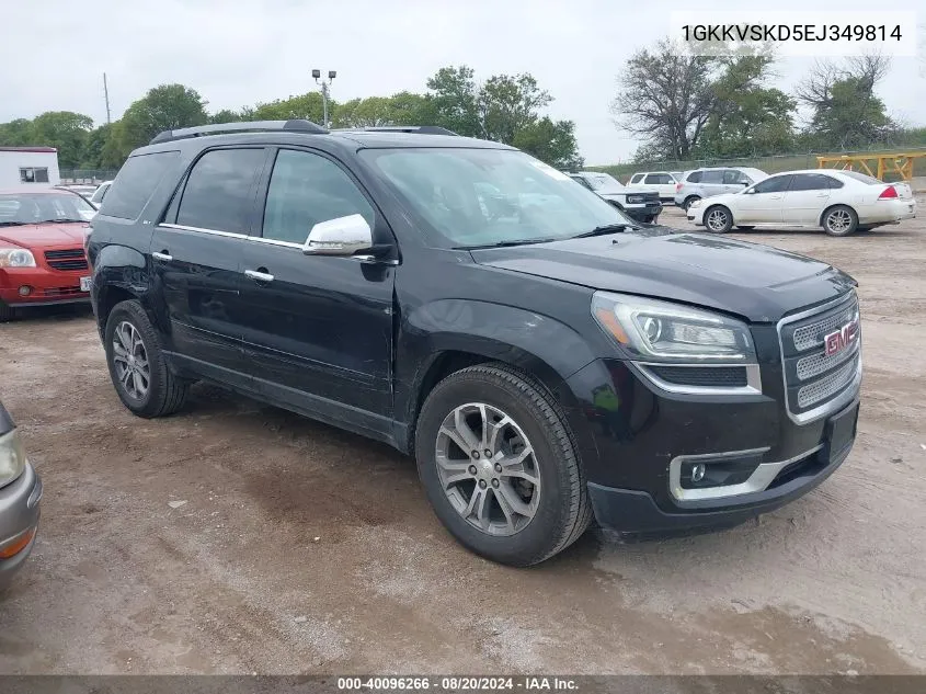 2014 GMC Acadia Slt-2 VIN: 1GKKVSKD5EJ349814 Lot: 40096266