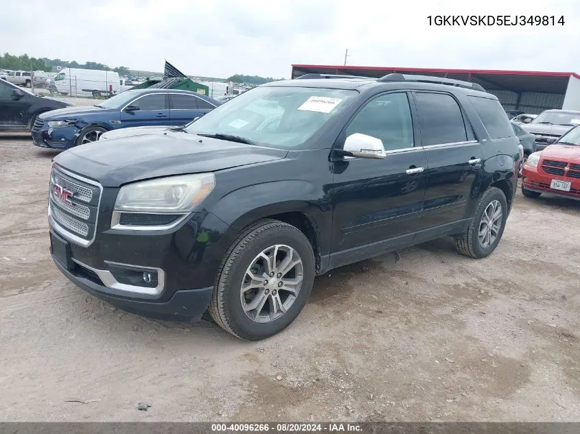 1GKKVSKD5EJ349814 2014 GMC Acadia Slt-2