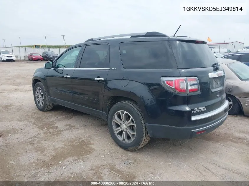 1GKKVSKD5EJ349814 2014 GMC Acadia Slt-2