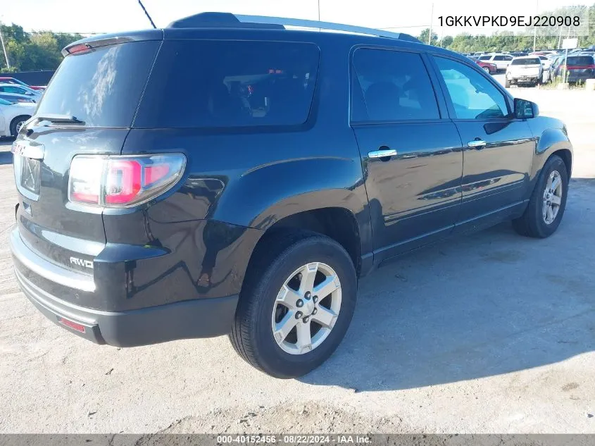 1GKKVPKD9EJ220908 2014 GMC Acadia Sle-2