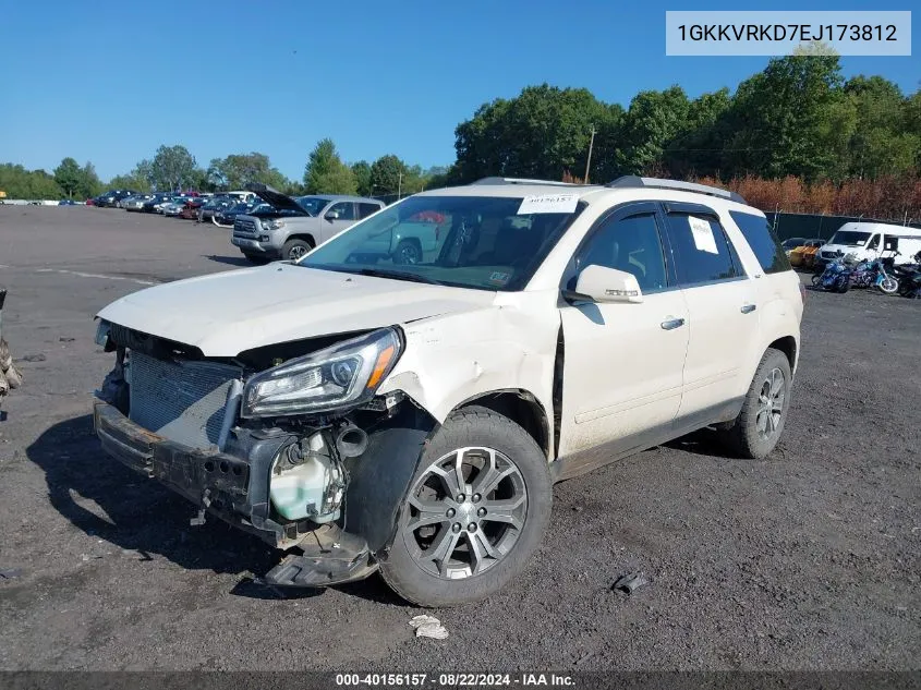 2014 GMC Acadia Slt-1 VIN: 1GKKVRKD7EJ173812 Lot: 40156157