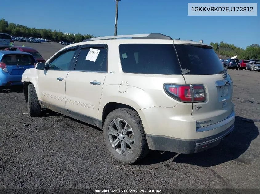 1GKKVRKD7EJ173812 2014 GMC Acadia Slt-1