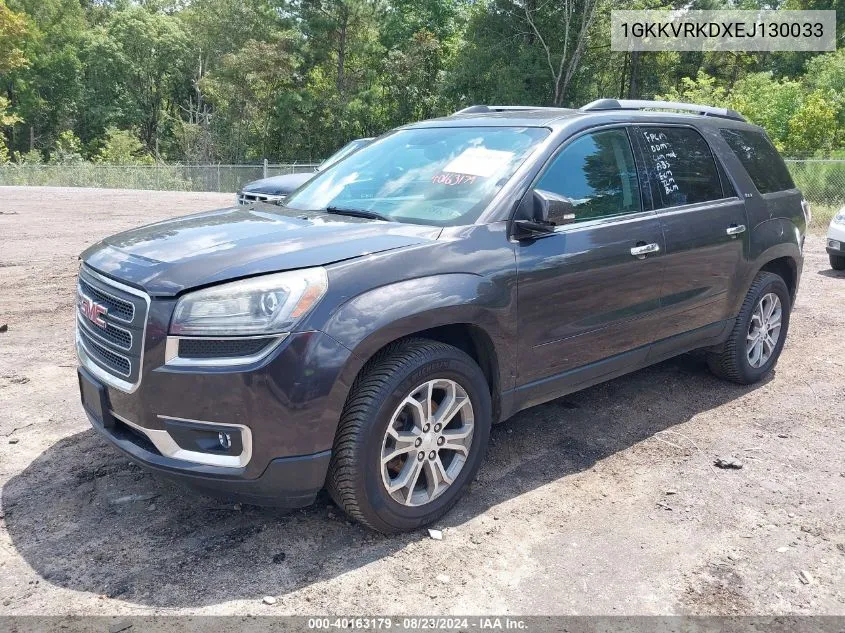 1GKKVRKDXEJ130033 2014 GMC Acadia Slt-1