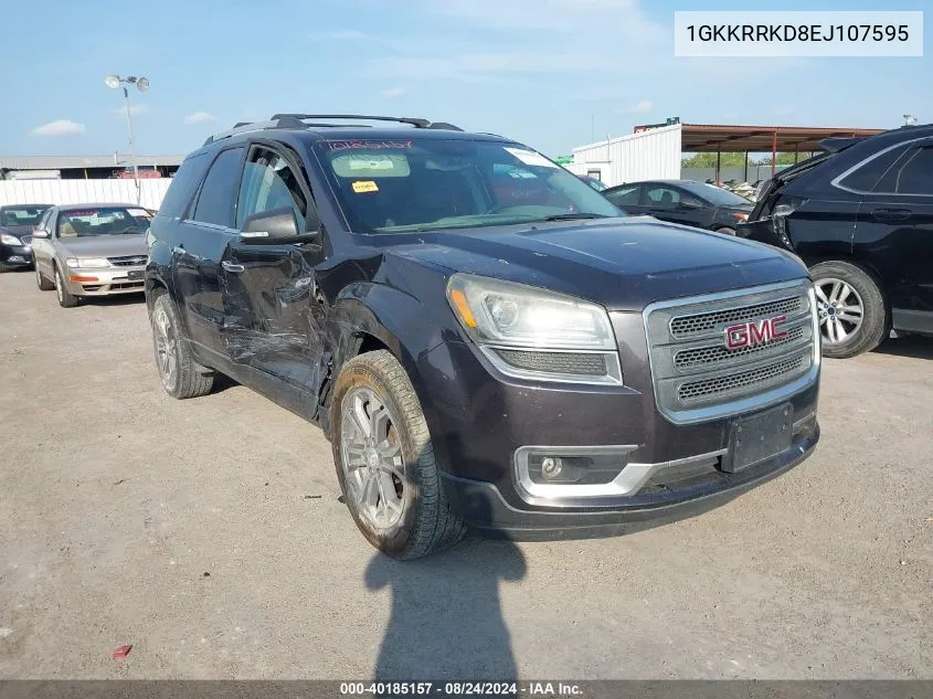 2014 GMC Acadia Slt-1 VIN: 1GKKRRKD8EJ107595 Lot: 40185157