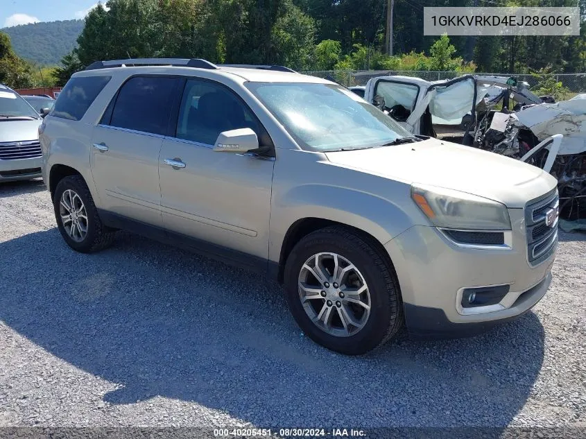 2014 GMC Acadia Slt-1 VIN: 1GKKVRKD4EJ286066 Lot: 40205451