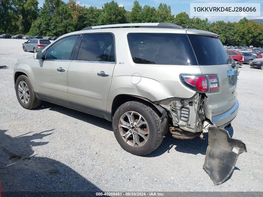 1GKKVRKD4EJ286066 2014 GMC Acadia Slt-1