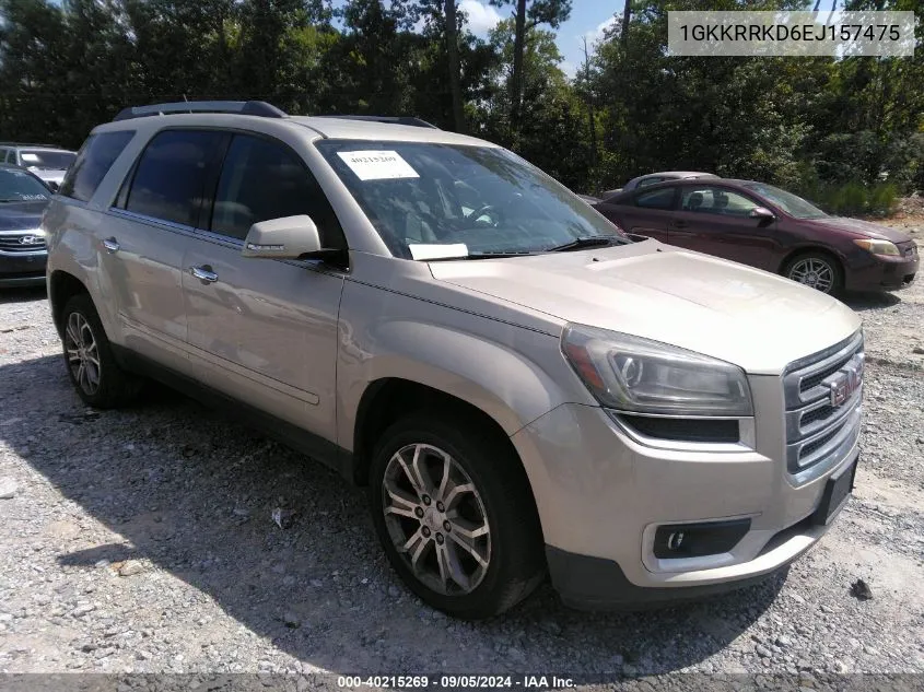 2014 GMC Acadia Slt-1 VIN: 1GKKRRKD6EJ157475 Lot: 40215269