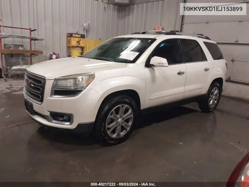 2014 GMC Acadia Slt-2 VIN: 1GKKVSKD1EJ153899 Lot: 40217222