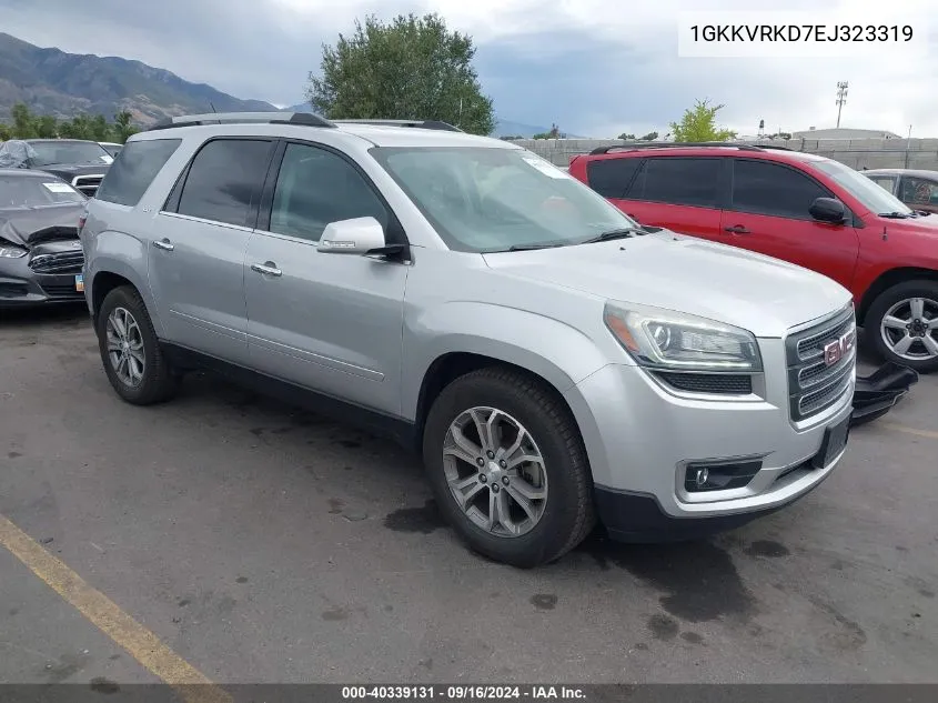 2014 GMC Acadia Slt-1 VIN: 1GKKVRKD7EJ323319 Lot: 40339131