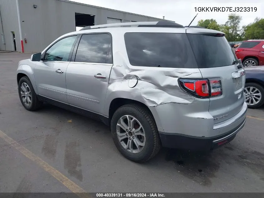 2014 GMC Acadia Slt-1 VIN: 1GKKVRKD7EJ323319 Lot: 40339131