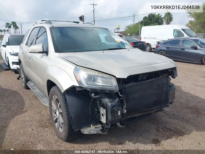 2014 GMC Acadia Slt-1 VIN: 1GKKRRKD1EJ244538 Lot: 40342747