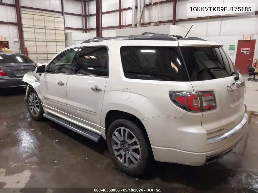 2014 GMC Acadia Denali VIN: 1GKKVTKD9EJ175185 Lot: 40359856