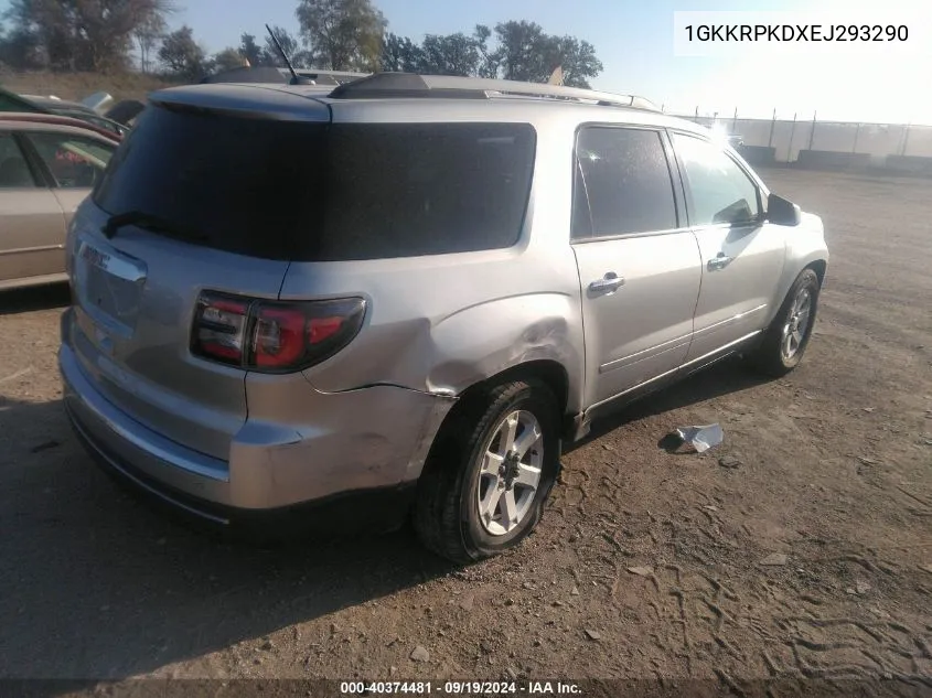 1GKKRPKDXEJ293290 2014 GMC Acadia Sle-2