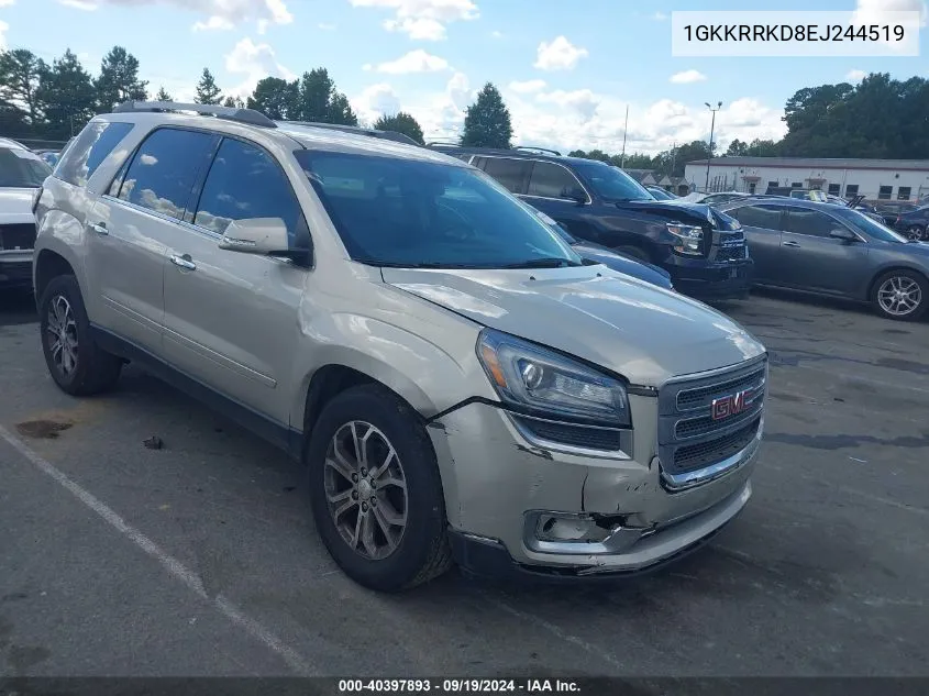 2014 GMC Acadia Slt-1 VIN: 1GKKRRKD8EJ244519 Lot: 40397893